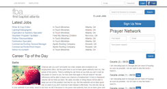 Desktop Screenshot of fba.thejobconnection.org