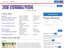 Tablet Screenshot of ccclife.thejobconnection.org