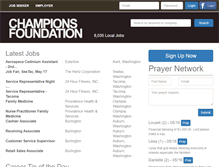Tablet Screenshot of champions.thejobconnection.org