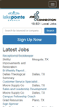 Mobile Screenshot of lakepointe.thejobconnection.org